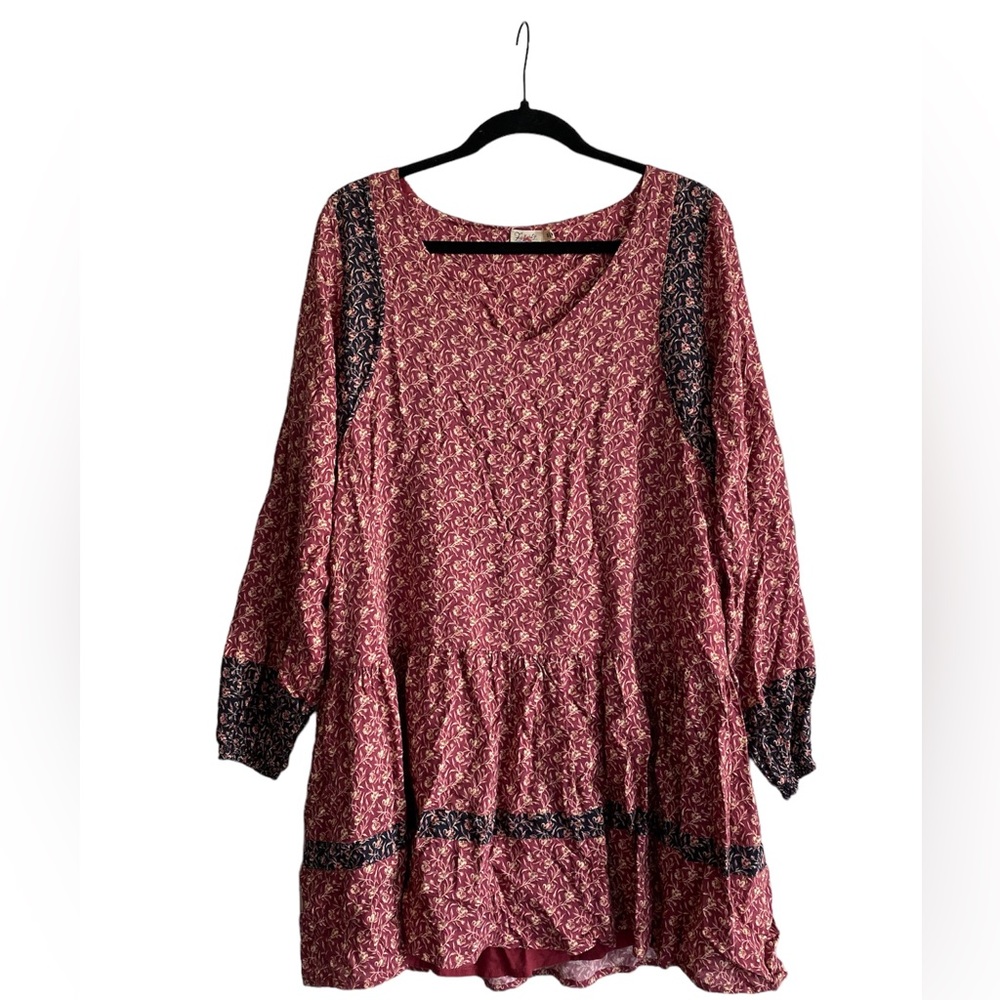 Faherty Floral Mini Dress (Never Worn)
